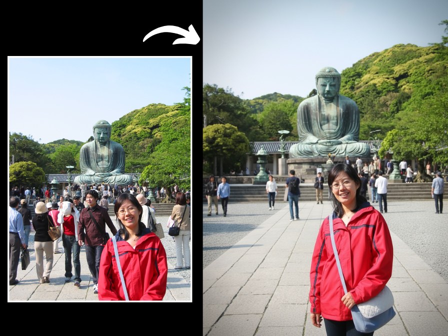 Enhanced travel photo sample 1